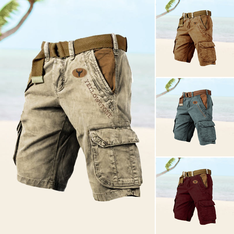 Georg - Herren Cargo-Shorts mit mehreren Taschen
