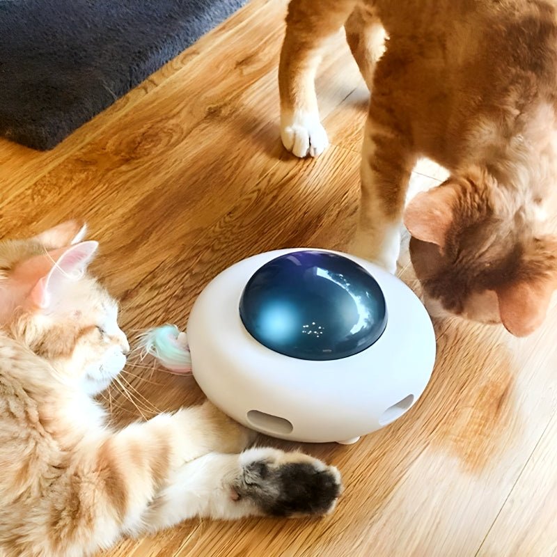 Evalow Tier-UFO™ - Das süßeste Spielzeug für deine Katze